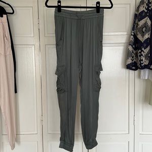 Satin joggers